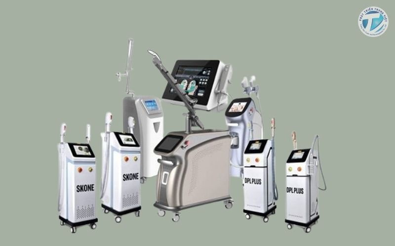 Thiết bị thẩm mỹ là công cụ hỗ trợ các liệu trình chăm sóc sắc đẹp,